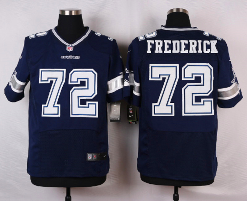 Dallas Cowboys 72 Frederick Blue 2015 Nike Elite Jersey